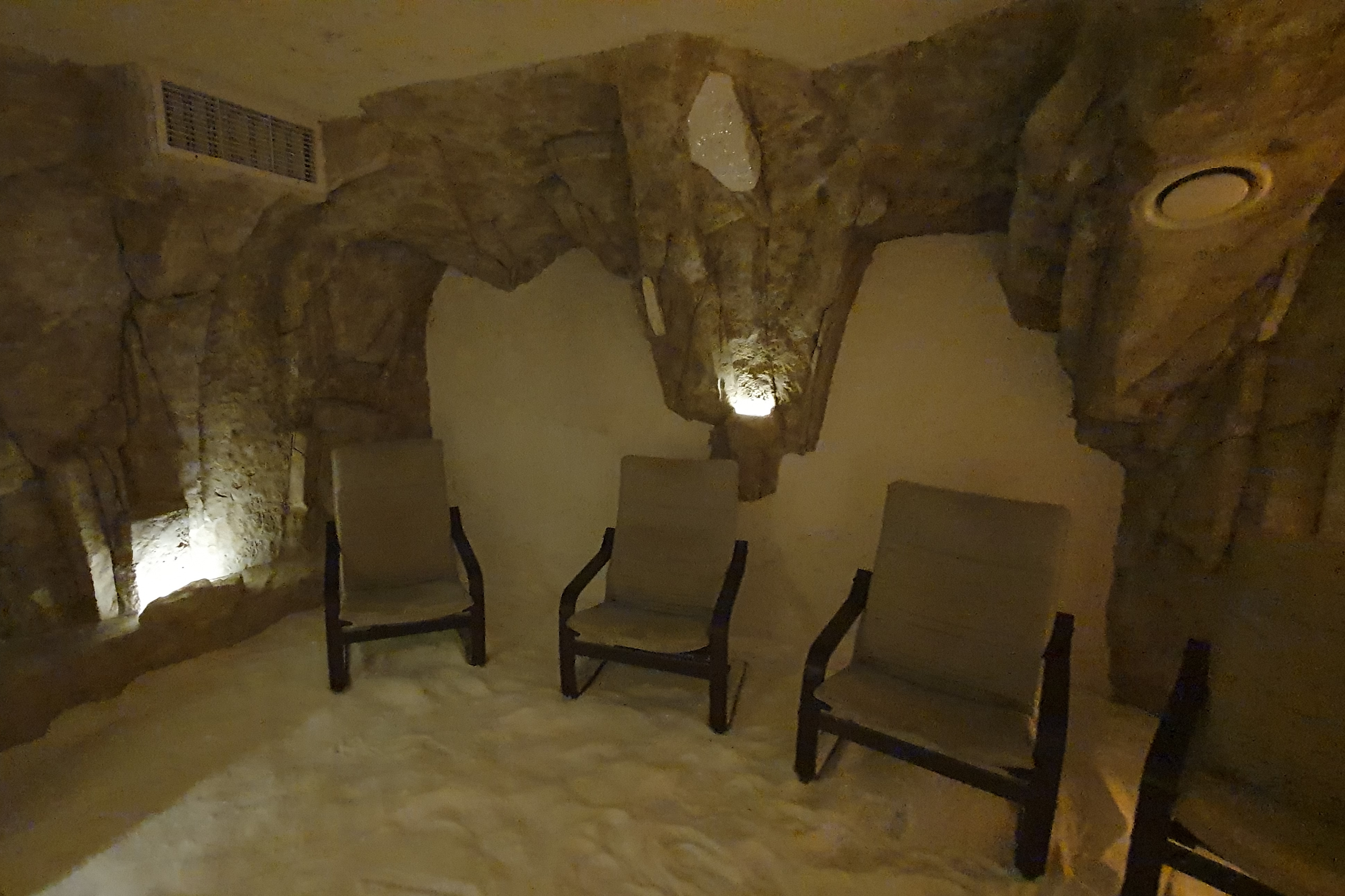 Salt room or cave